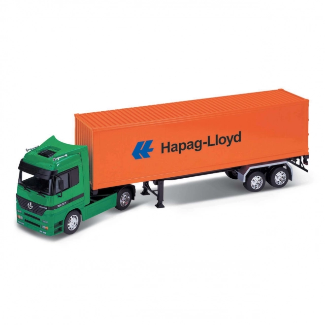 Welly Mercedes-Benz Actros kamion s prikolicom 1:32