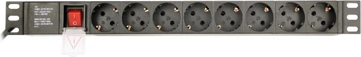 Osam Schuko utičnica u 1U
