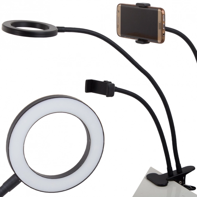 Stolna LED lampa s držačem za telefon