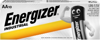 Alkalne baterije ENERGIZER Industrial AA (LR6), 10 kom