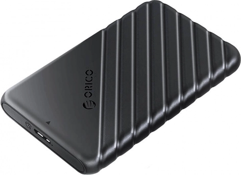 Orico 25PW1 vanjsko kućište za 2,5" HDD/SSD, USB 3.0 5 Gb/s, USB‑A na Micro‑B, crno