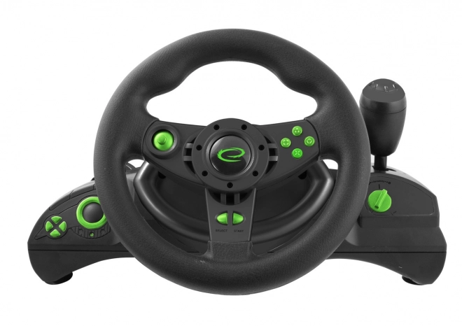 Volan NITRO USB PS3/PC crni/zeleni
