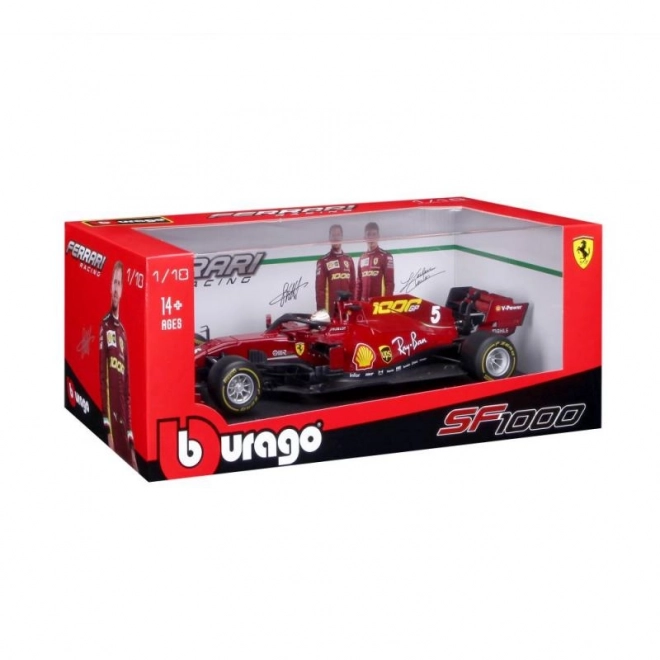 Metalni model bolida Ferrari SF1000 F1 2020 Tuscan GP Sebastian Vettel