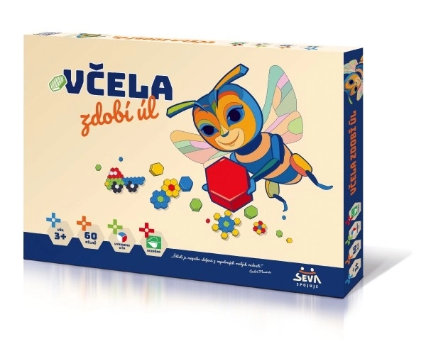 Pčela ukrašava košnicu mozaik 60 kom