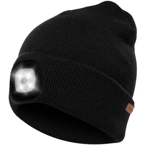 Zimska kapa s lampom - crna Trizand 22663