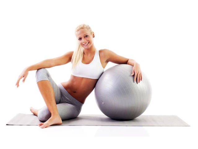 Gimnastička lopta za vježbanje s pumpom