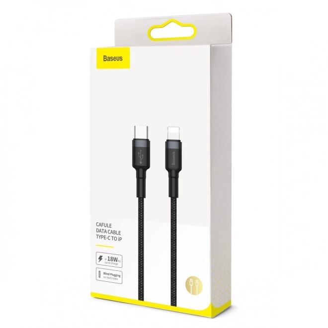Kabel Baseus Cafule USB-C na Lightning 18W crveno-crni