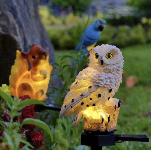 Solarna vrtna lampa - sova Gardlov 23847
