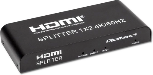 Aktivni HDMI splitter 1x2 4K/60 Hz QOLTEC