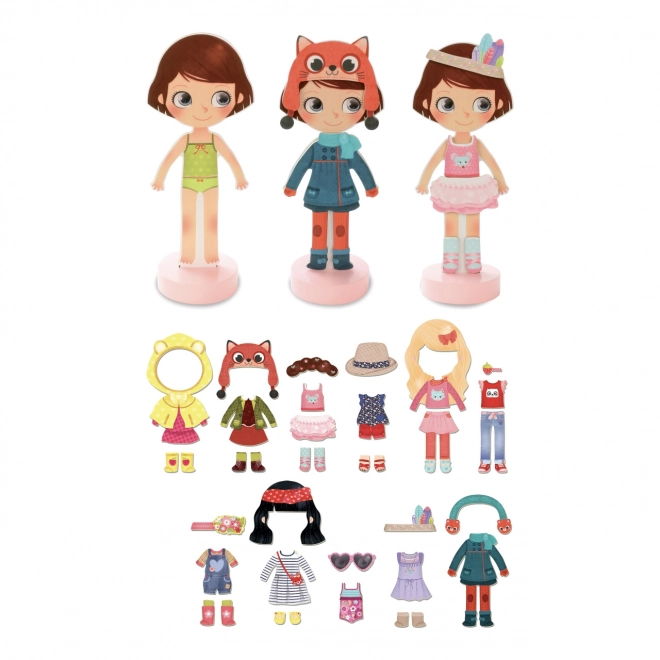 Vilac Magnetički puzzle za oblačenje Chloe
