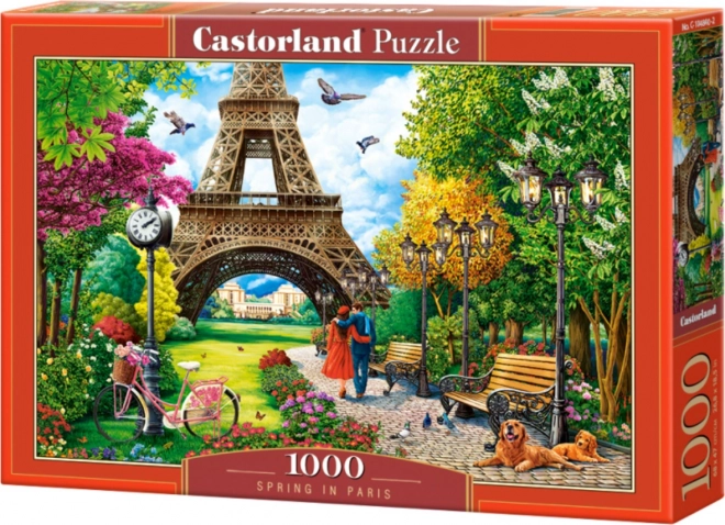 Puzzle 1000 dijelova Proljeće u Parizu