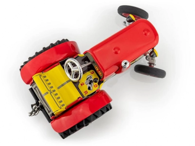 Traktor Zetor crveni na ključ metal 14cm 1:25 u kutiji Kovap