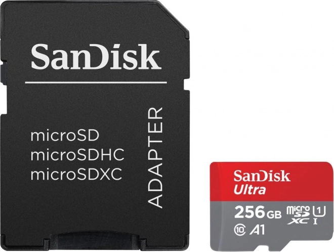 Ultra microSDXC 256GB 150MB/s A1 s adapterom SD