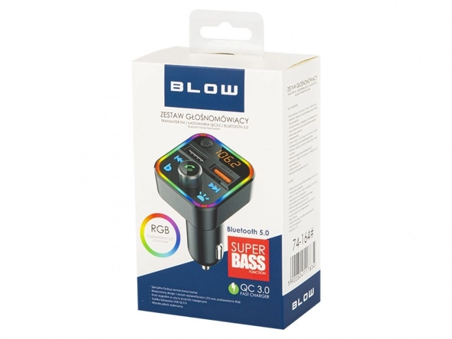 FM odašiljač Bluetooth 5.1 + Qc3.0 RGB