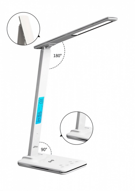 LED lampa za radni stol s bežičnim punjenjem