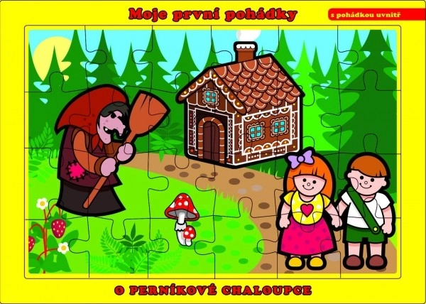 Puzzle Medenjaka Kućica 24 dijela