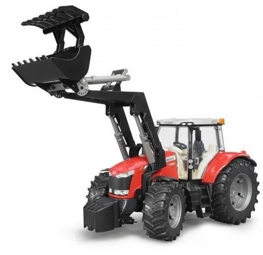 Bruder traktor MASSEY FERGUSON 7624 s prednjim utovarivačem