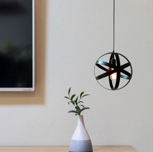 Viseća lampa Loft crna