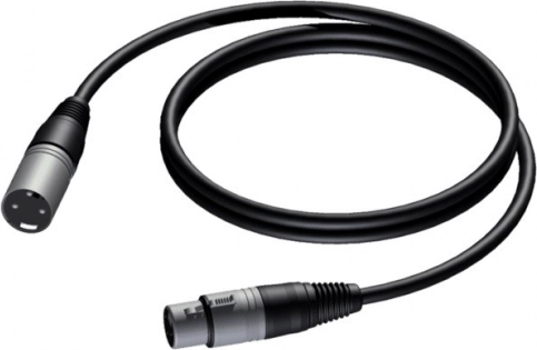 XLR kabel 3-pinski muškarac–žena 5 m
