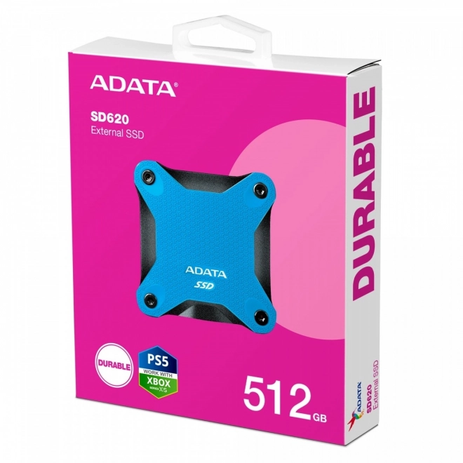 Vanjski SSD disk ADATA SD620 512GB Plavi