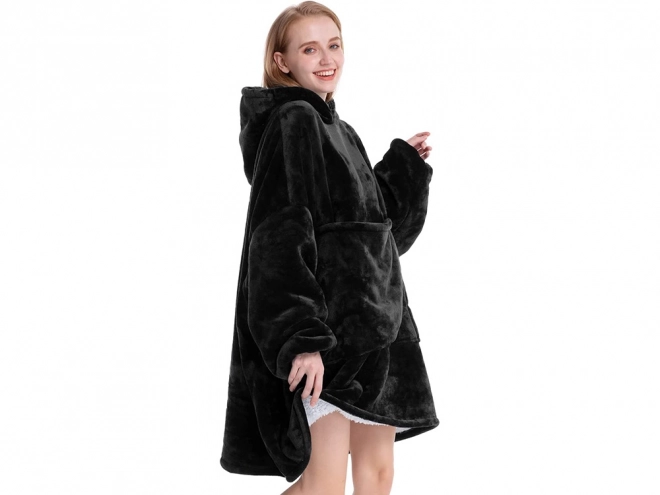 Topla oversize deka od debelog flisa