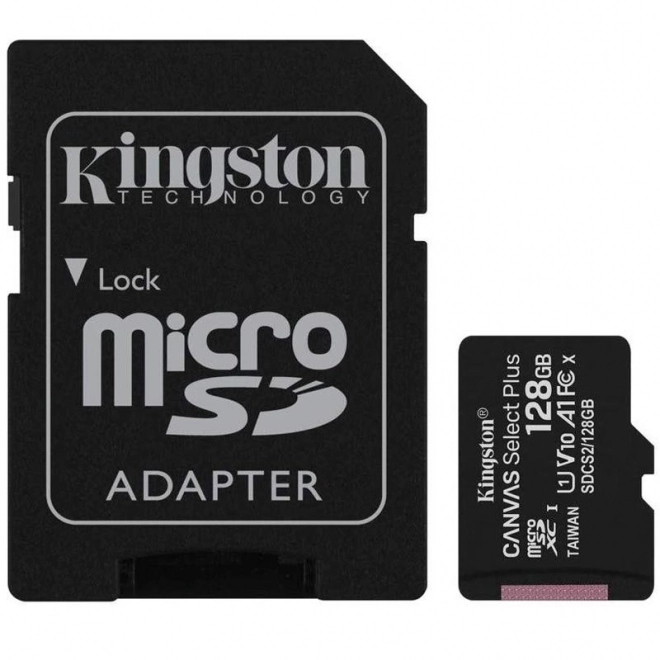 Memorijska kartica MicroSD 128GB Canvas Select Plus 100MB/s adapter