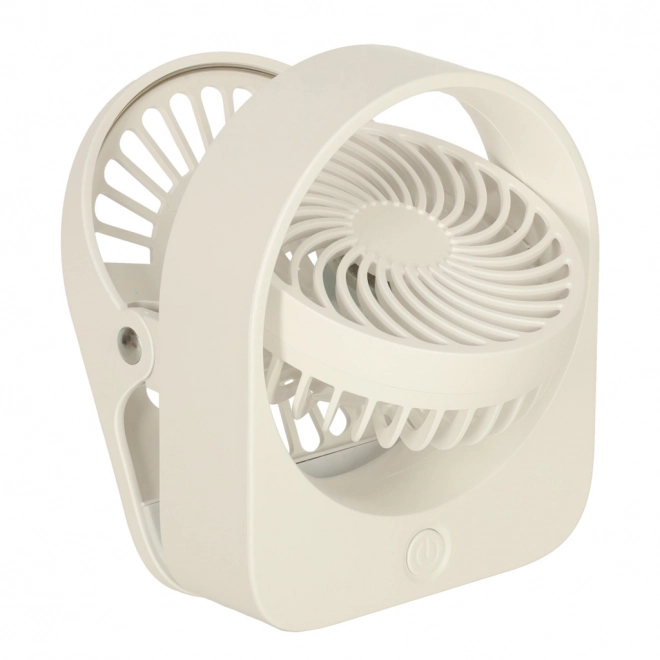 Bežični USB stolni ventilator 11,5 cm bijeli
