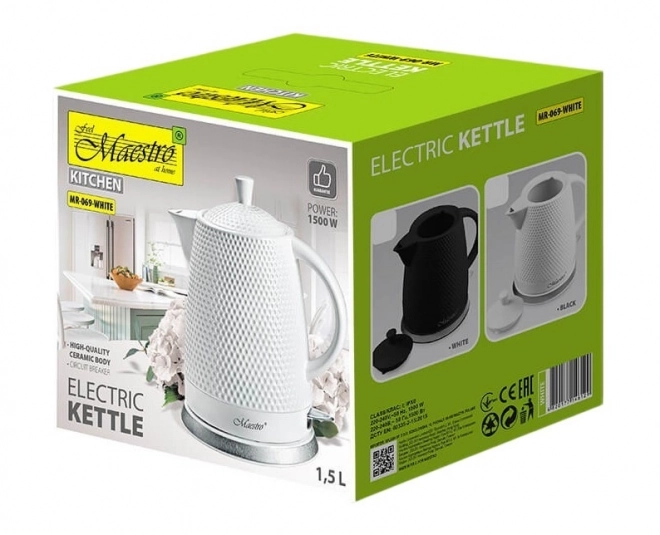 Keramički kuhalo za vodu 1,5l 1500W MR-069-BIJELA