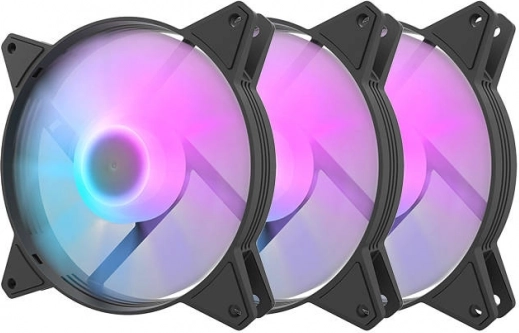 Set računalnih ventilatora s RGB osvjetljenjem
