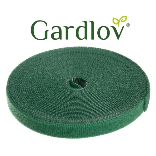 Gardlov zelena tekstilna traka s kukom i petljom 5m