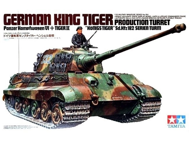 plastični model tenka King Tiger za sklapanje