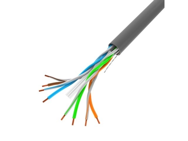 UTP LAN kabel 305m CCA sivi