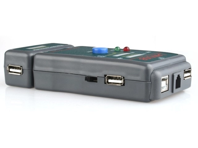 Tester diodnih kabela RJ11, UTP, STP, USB A/B