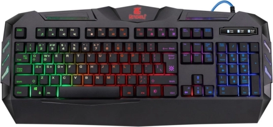 Gaming tipkovnica Defender Werewolf GK-120DL s membranskim prekidačima i pozadinskim osvjetljenjem