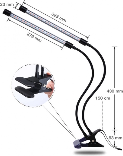 Kompaktne dimenzije i lako pričvršćivanje klipsom