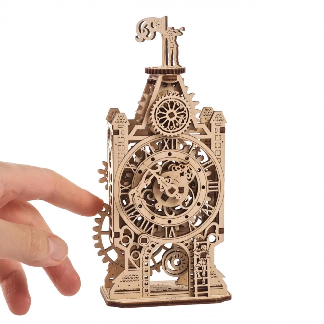 Ugears 3D drveni mehanički puzzle Satni toranj