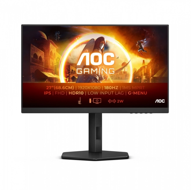 Gaming monitor 27 inča IPS 180Hz s HDMI i pivotom
