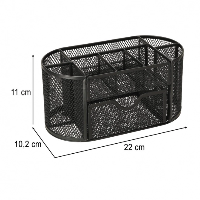 Organizator za stol od metala s 9 pretinaca