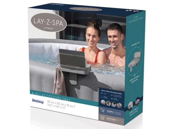 Bestway multifunkcionalna polica za jacuzzije Lay-Z-Spa