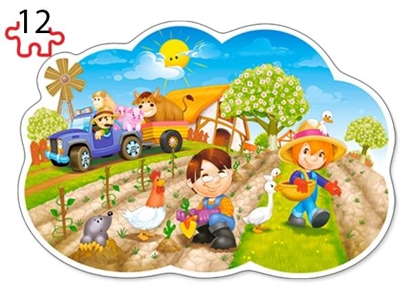 Puzzle Četiri godišnja doba za djecu