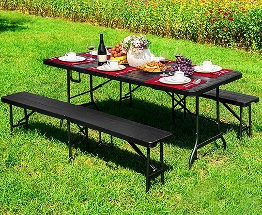 Sklopivi vrtni banketni catering stol 180 cm