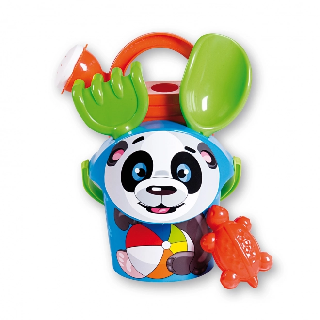 Androni Set za pijesak panda s kantom - mali