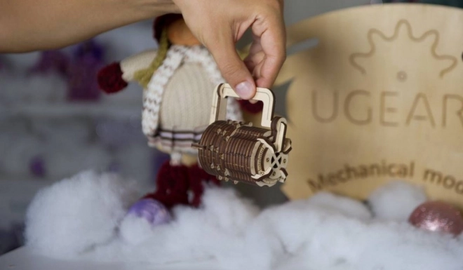 Ugears 3D puzzle - Brojčana brava 34 dijelova