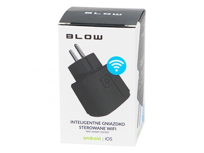 Pametna utičnica TUYA V3 crna s WiFi upravljanjem