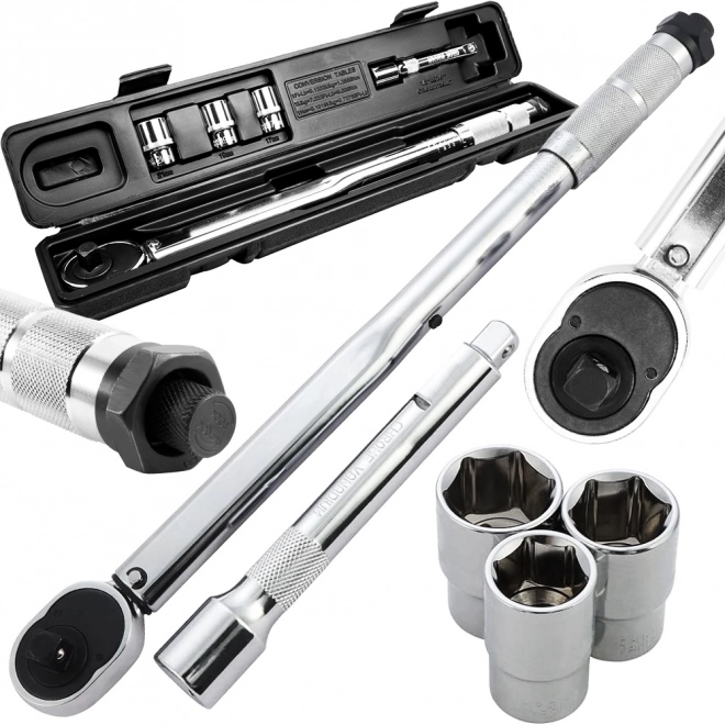 Dinamometrijski set s kazetom za ključeve 40-210 Nm