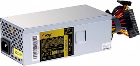 Akyga snažno napajanje TFX 250W 80+ Gold