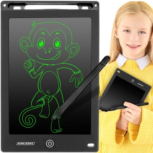 Crtaći tablet 8,5" crni KRUZZEL 22454