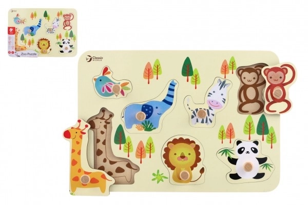 Drvena umetaljka - zoo