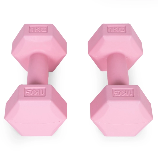 Ružičaste utege 2x1 kg ModernHome