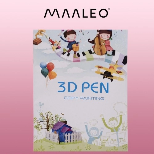 Knjiga šablona za 3D olovku Maaleo 22734